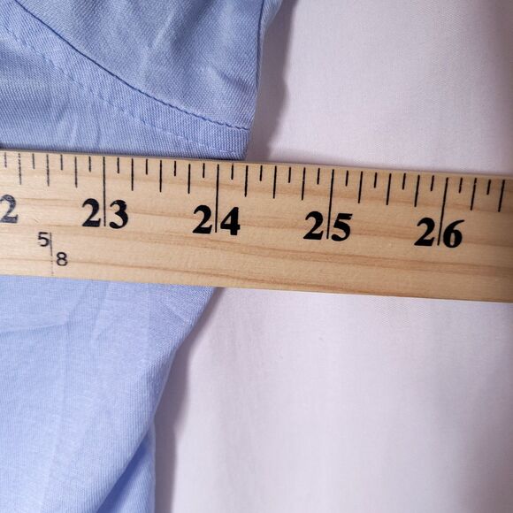 Brooks Brothers Polo Shirt Mens Large Blue Performance Knit Double Mercerized - Picture 7 of 10